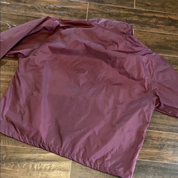 Burgundy Harvard Windbreaker - Picture 4 of 4
